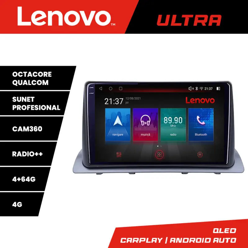 Navigație Honda CR-V 2023+ QLED 4G LTE, CarPlay, Android Auto, 4+64GB Ofertă