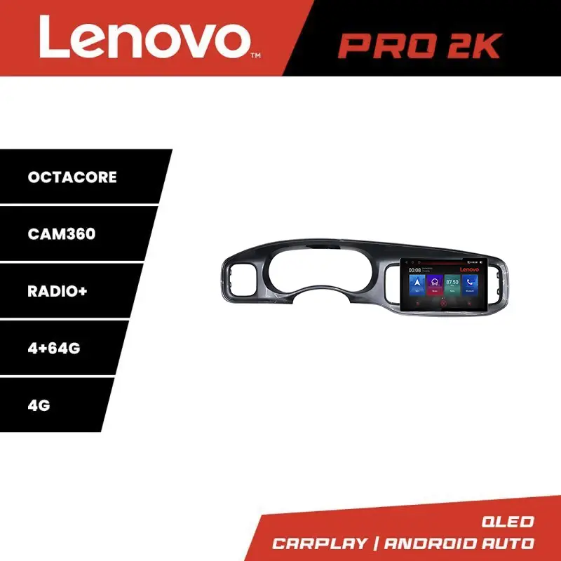 Navigație Dodge Charger 2011-2014, Lenovo QLED 13 inch 2K, 4GB+64GB Preferatul clienților
