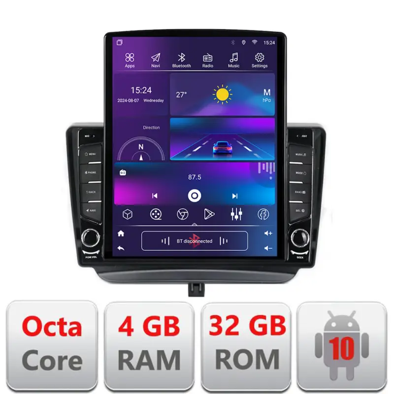 Navigatie Android Ford Turneo Courier / Transit Courier 9.7 inch 4GB+32GB Cumpără acum
