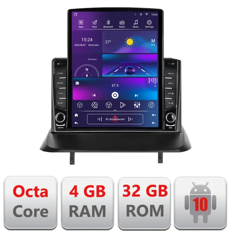 Retur gratuit Navigatie Android 9.7 pentru Peugeot 3008 si 5008, 4GB RAM, 32GB