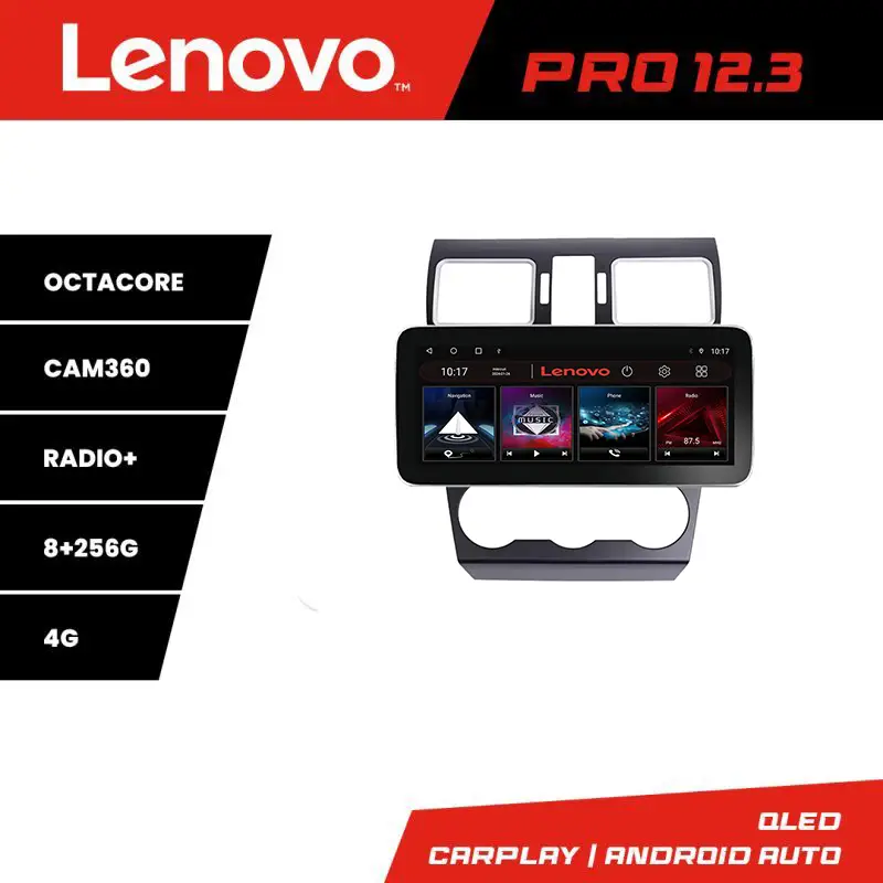 Retur ușor Navigație Subaru Forester XV 12.3 inch QLED Octa Core 8GB+256GB Lenovo