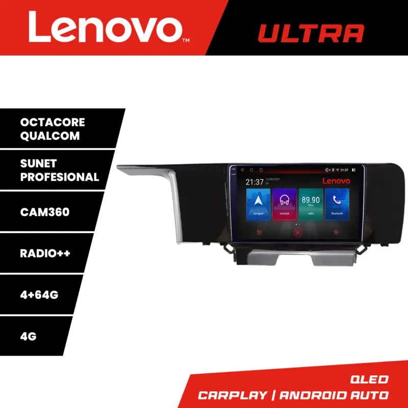 Navigație Kia Sorento 2020-2024 QLED 4+64GB 4G LTE CarPlay Android Auto Popular