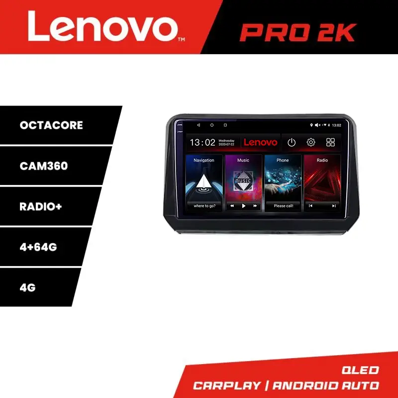 Transport gratuit Navigație Lenovo QLED 2K pentru Mitsubishi Outlander 2021+, 4GB+64GB