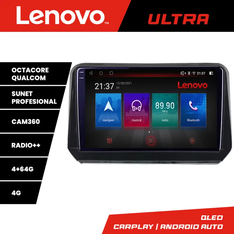 Navigație Android Mitsubishi Outlander 2021+ QLED 4G, 4GB RAM, 64GB Ofertă exclusivă