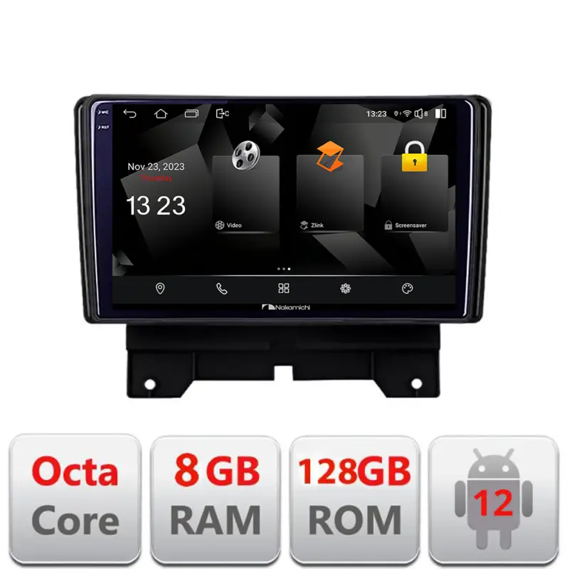 Cel mai vândut Navigatie dedicata Range Rover Sport 2010-2013 Nakamichi 8GB+128GB