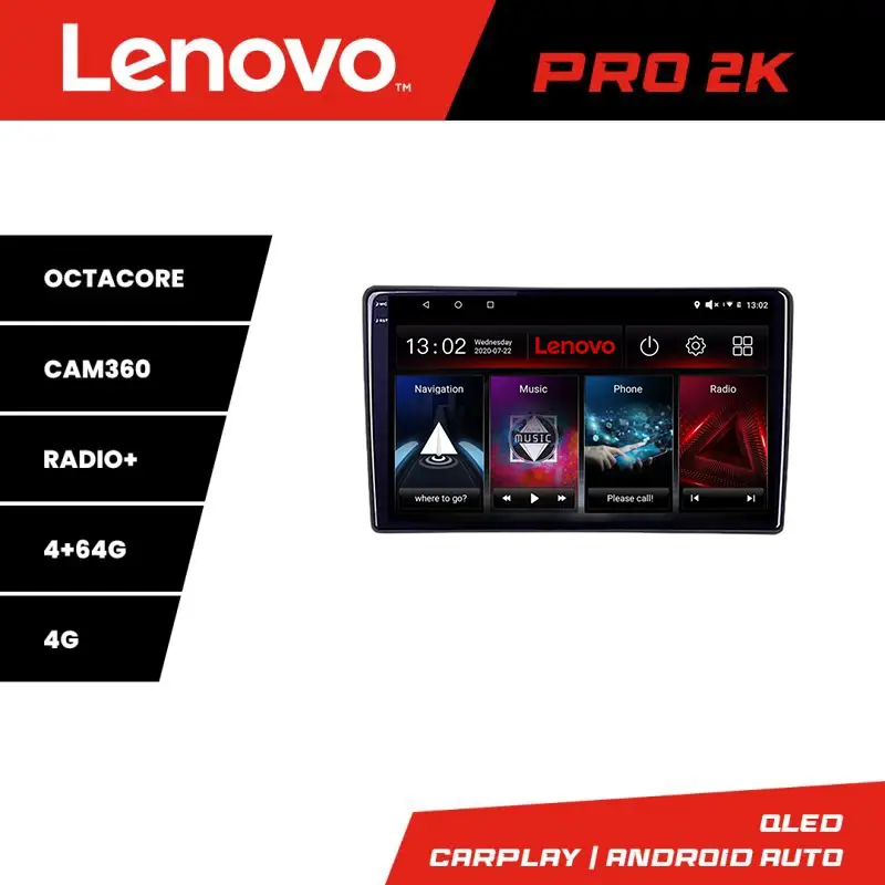 Livrare gratuită Navigație Alfa Romeo Giulietta 2014-2020 Lenovo QLED 2K 4+64 DSP