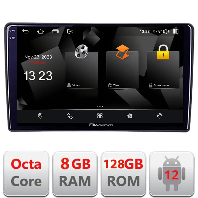 Doar azi Navigatie Alfa Romeo Giulietta 2014-2020 Nakamichi 8GB+128GB CarPlay