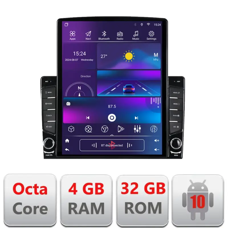 Doar azi Navigație dedicată Citroen Berlingo și Opel Combo 2021+ 9.7 inch Android