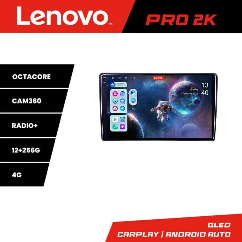 Noutate Navigație Ford Focus, Mondeo, S-Max, Galaxy 2K QLED 12+256