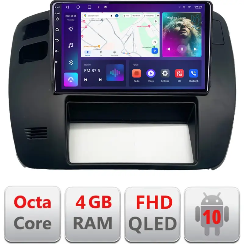 Navigație Nissan Patrol 1997-2005 dedicată Android QLED 4GB+64GB 4G Lichidare de stoc
