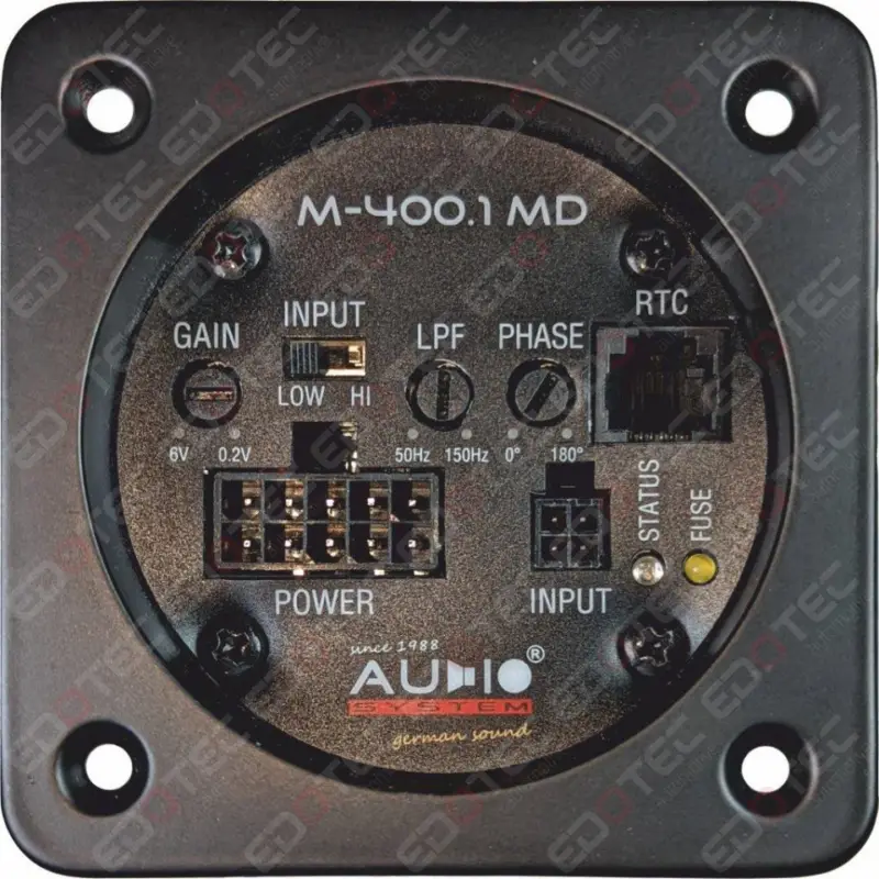 Cel mai vândut Amplificator mono incorporabil Audio System M-400.1 MD, compact, 2-4 ohmi