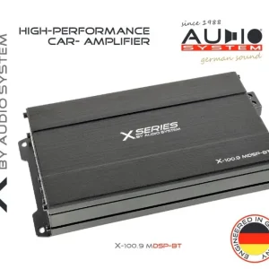 Amplificator auto cu DSP Audio System X-100.9 DSP-BT, 13 canale, Bluetooth Ofertă specială