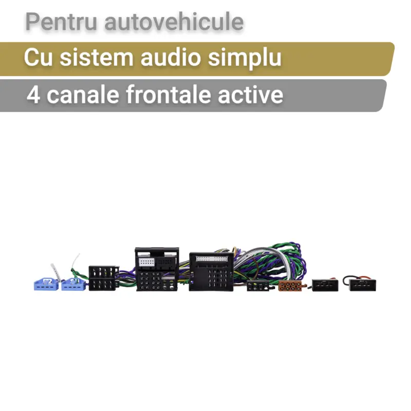 Cablu activ Phoenix Gold ZDT-BMW1 pentru BMW cu Quadlock si sistem audio de baza Retur ușor