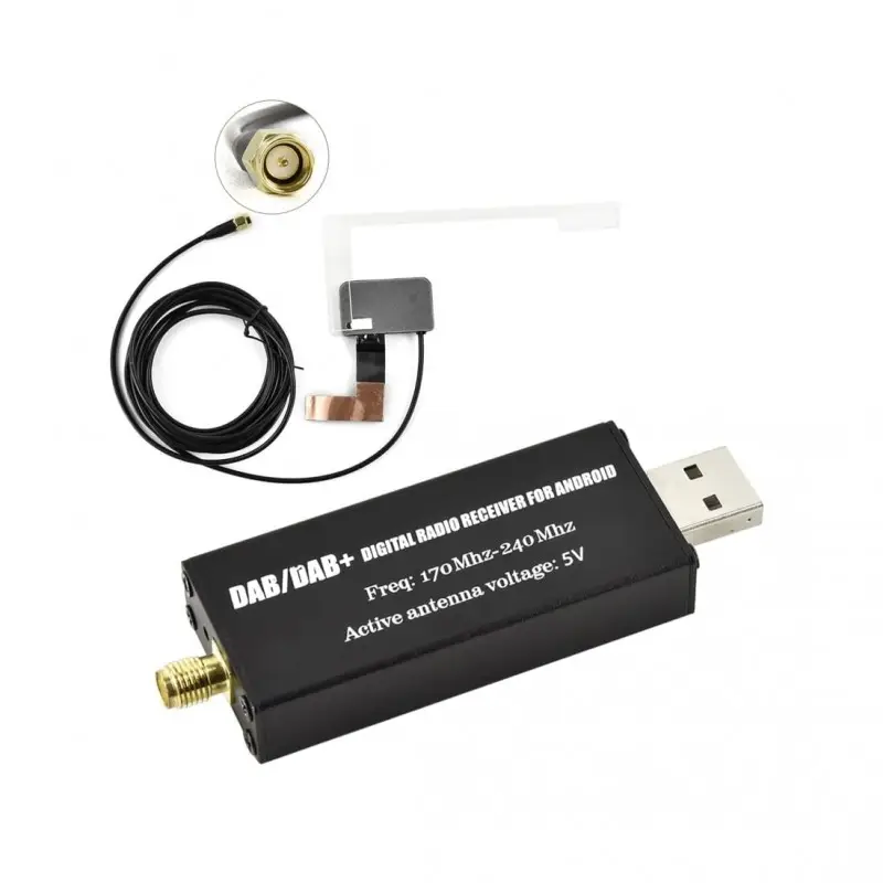 Ultima șansă Adaptor antenă DAB/DAB+ USB pentru navigații auto Android