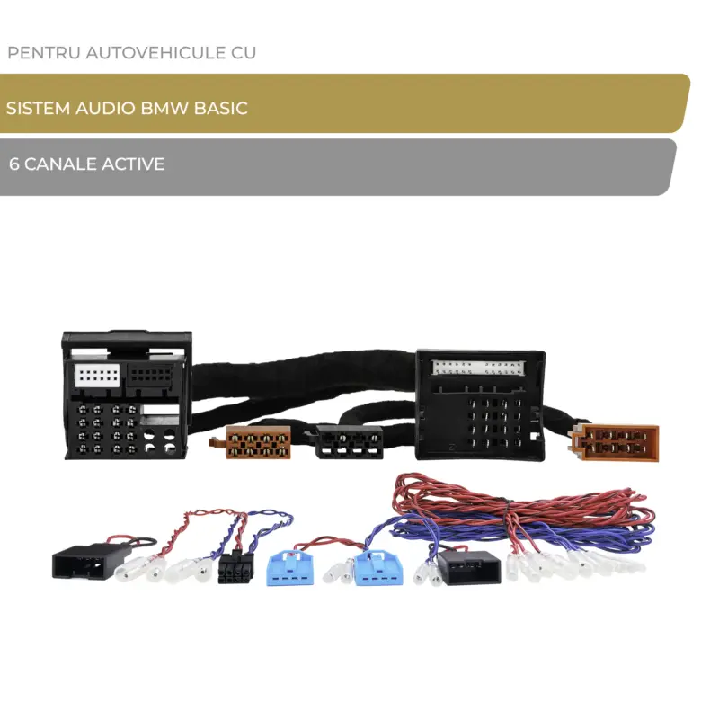 Cablu activ BMW Quadlock 6 canale Phoenix Gold ZDT-BMW2 pentru sistem audio de bază Retur gratuit