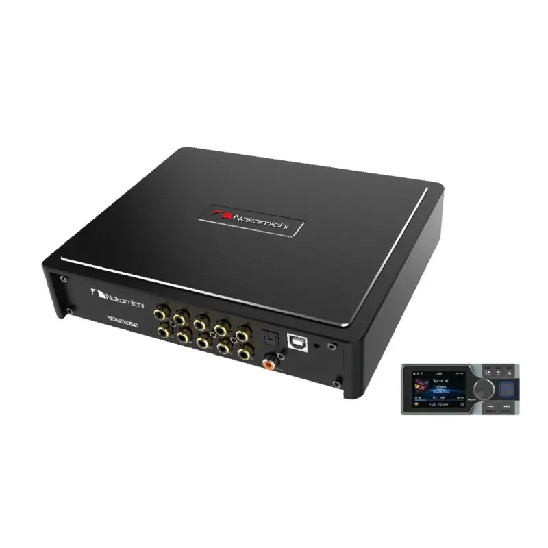 Amplificator auto cu DSP și player DSD Nakamichi NDSD250, 4x50W, 10 canale Retur gratuit