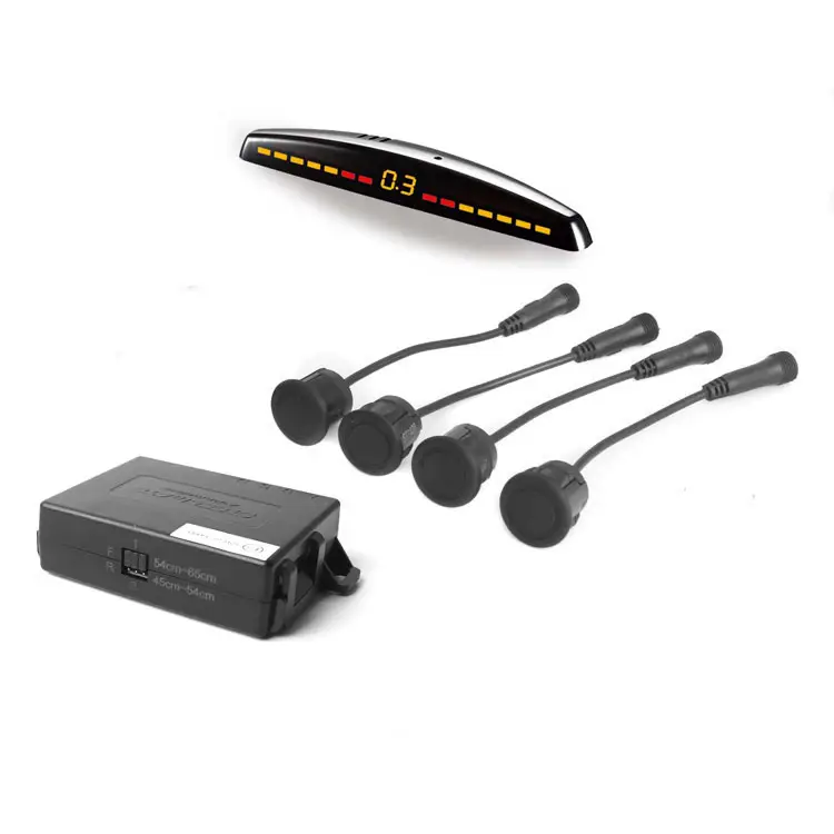 Chilipir Senzori de parcare față sau spate Steelmate PTS411M7 cu display