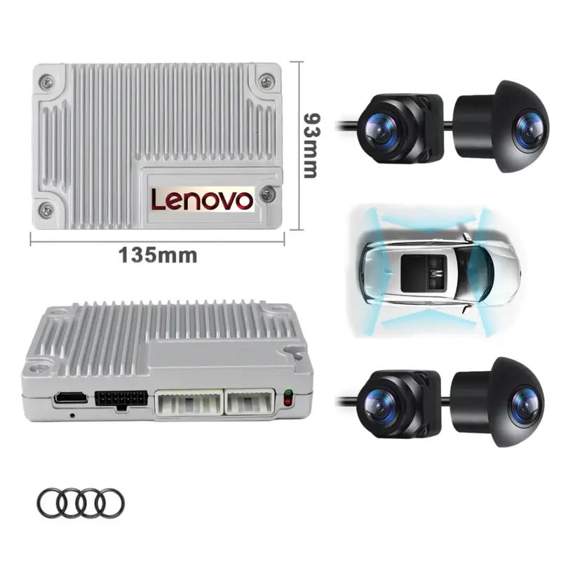 Sistem camere 360 AHD 1080 dedicat Audi A6 A7 A8 Q7 Q8 E-Tron Doar azi
