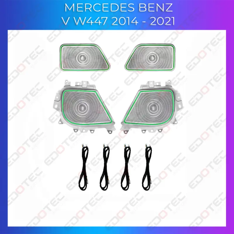 Mai ieftin Lumini ambientale Mercedes V Class W447 pentru capace difuzoare, control OEM sau telefon