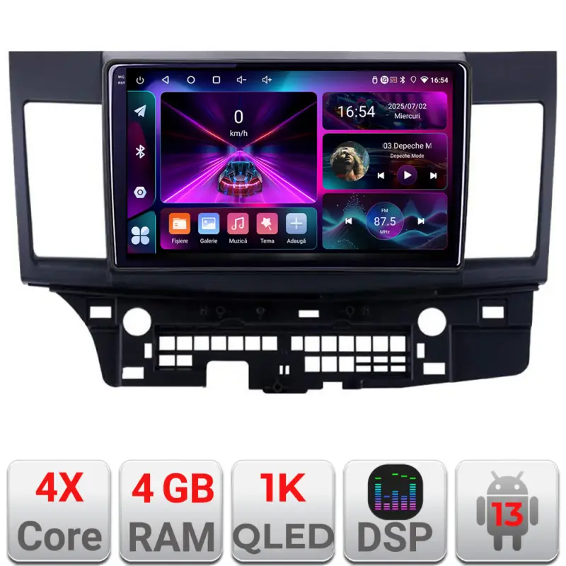Reducere Navigatie dedicata Mitsubishi Lancer 2008+ 4GB RAM 64GB Android 13
