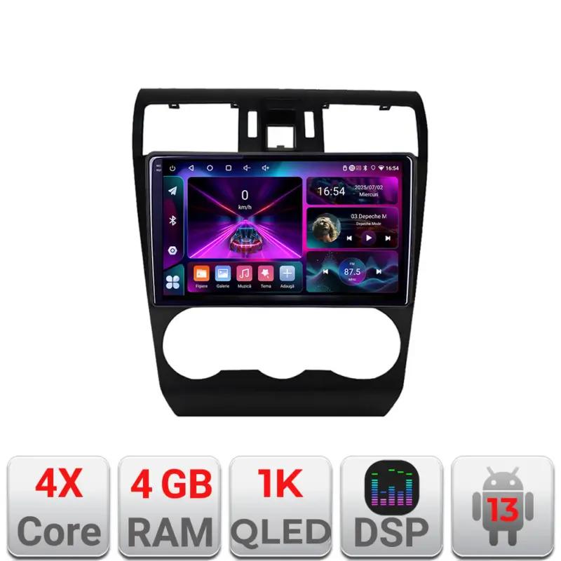 Navigație Android 13 Subaru Forester Impreza XV 2013+ 4GB RAM 64GB Reducere extra