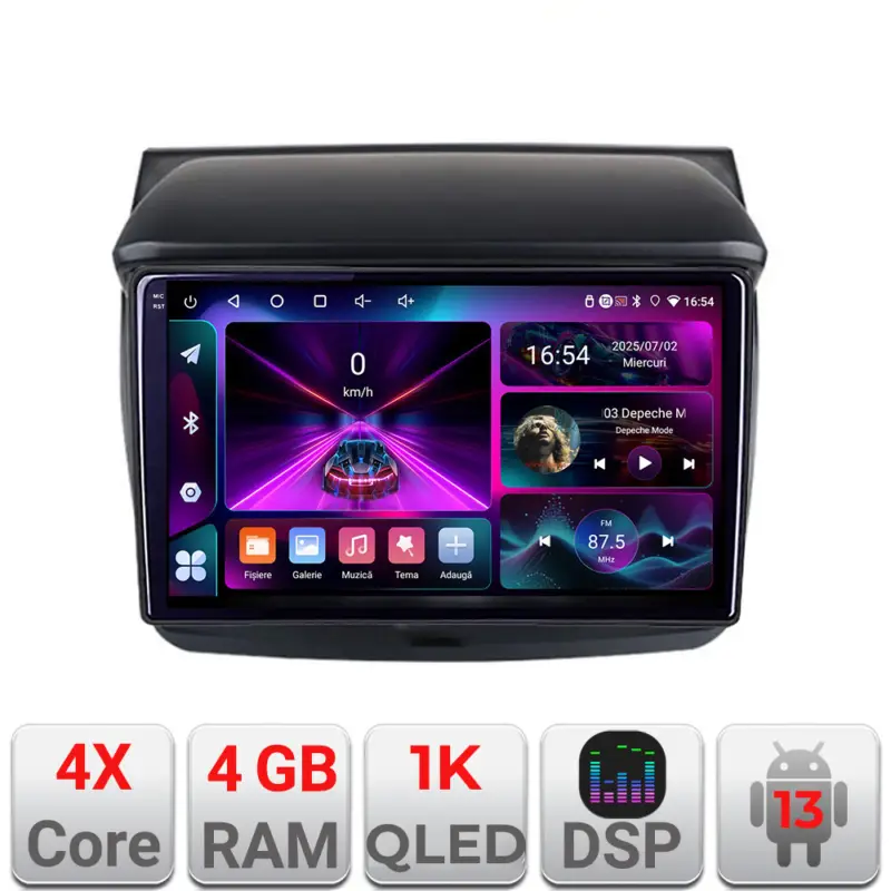 Navigație Android Mitsubishi L200/Pajero 2006-2014, 4GB RAM, 64GB, 1K InCell Cumpără online