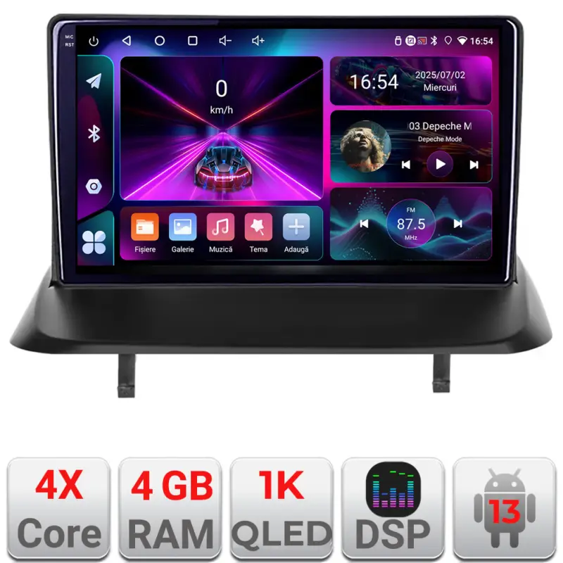 Navigație Android dedicată Peugeot 3008 și 5008, 4GB RAM, 64GB, ecran InCell 1K Preț mic