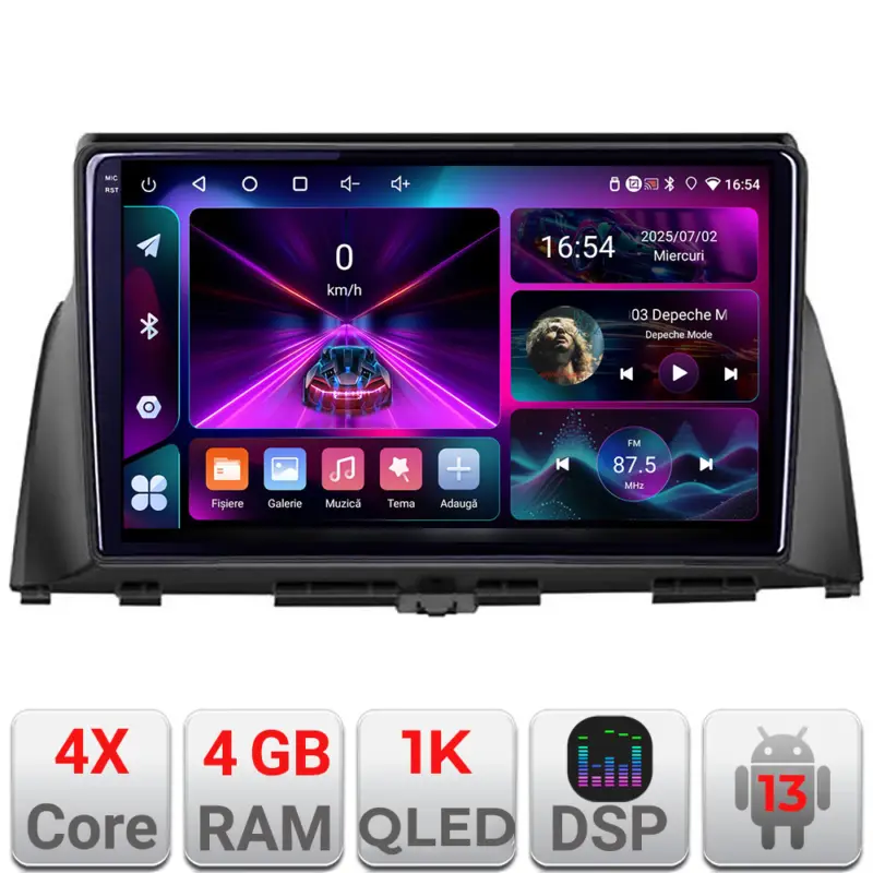 Cumpără online Navigație Android Kia Optima 2016+ cu ecran InCell 1K, 4GB RAM și 64GB