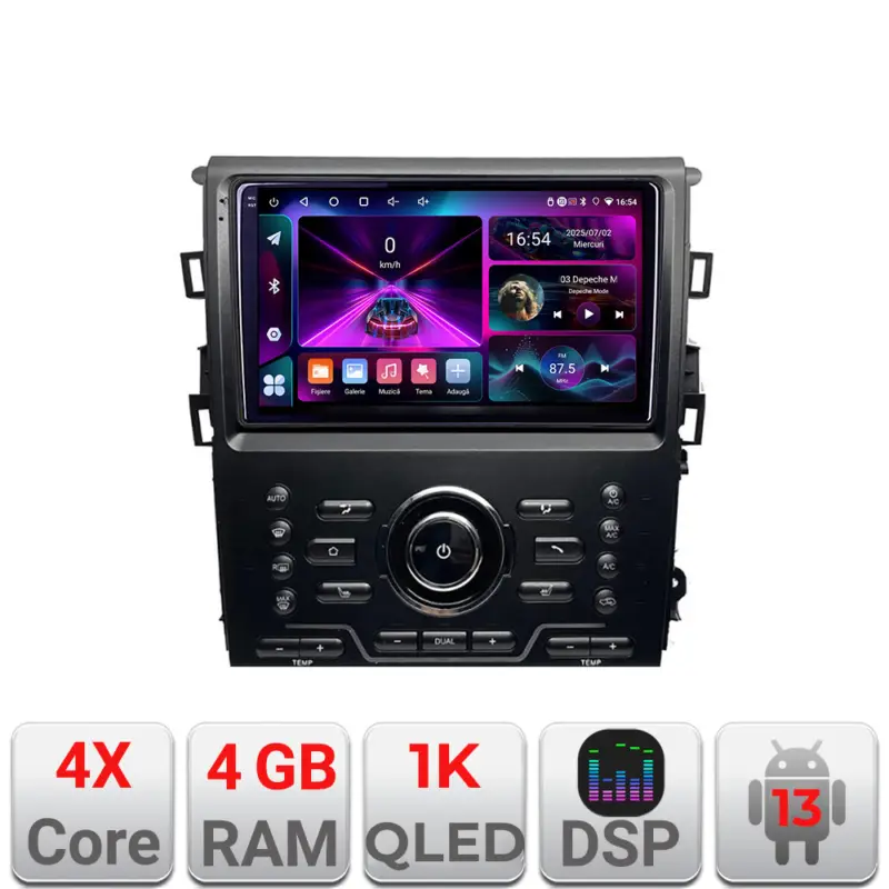 Reducere specială Navigatie Ford Mondeo MK5 SYNC 2/3 2015-2022 Android 13 4GB+64GB 1K