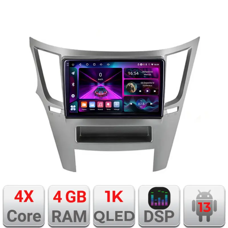 Navigație Android Subaru Legacy 2010-2015 / Outback 4GB RAM 64GB 1K Cel mai bun preț