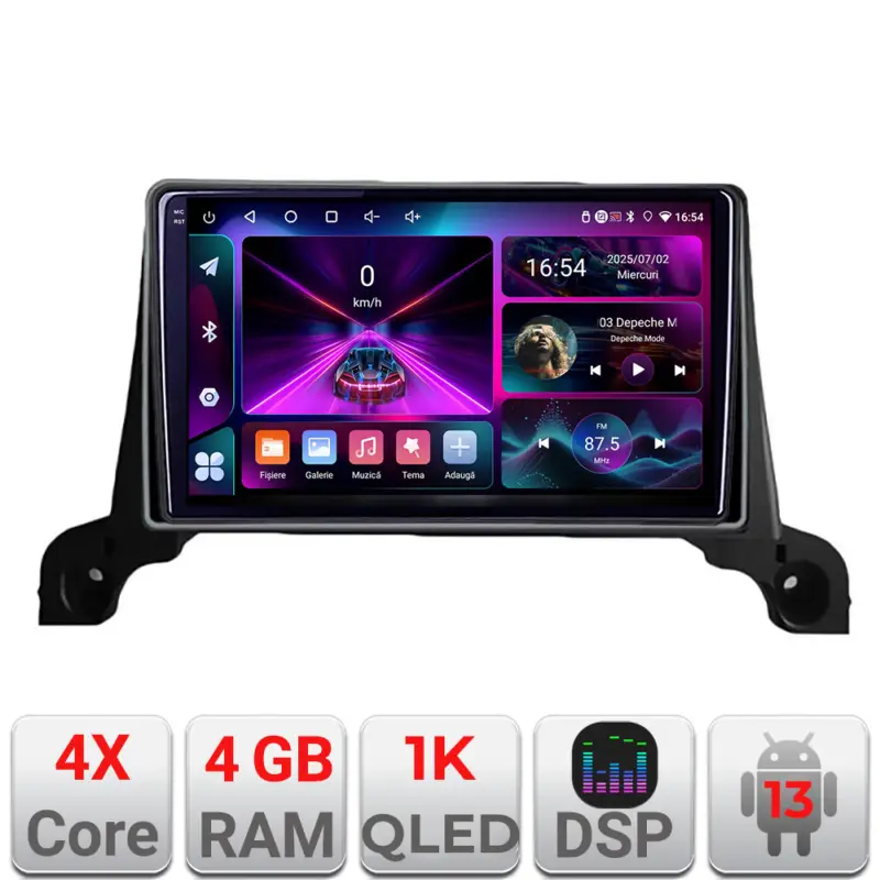 Navigație Peugeot 5008 2016-2020 Android 13, 4GB RAM, 64GB, ecran 1K Comandă acum