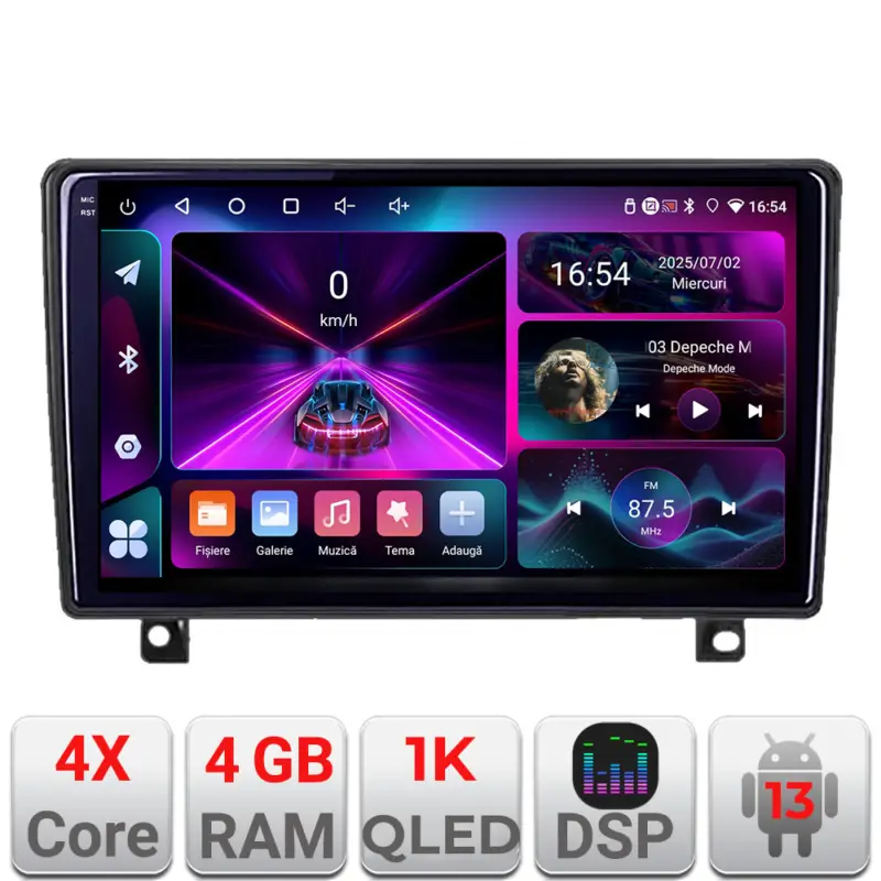 Navigație Android Opel Astra H 2006-2015, 4GB RAM, 64GB, ecran InCell 1K Preț mic