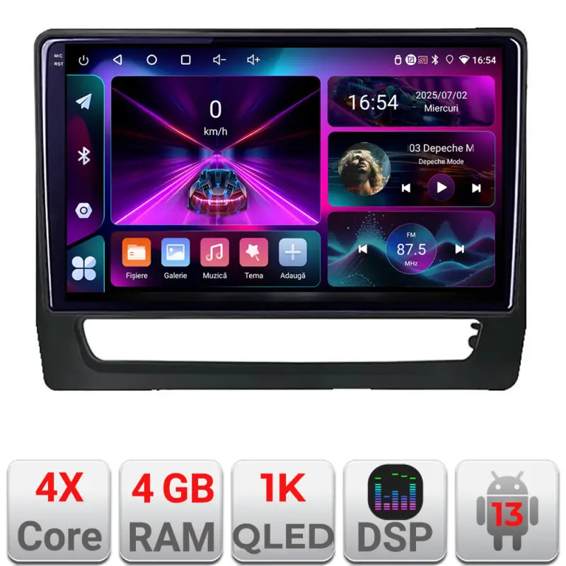 Navigație Android Mitsubishi ASX 2020 cu ecran 1K InCell, 4GB RAM și 64GB Lichidare de stoc