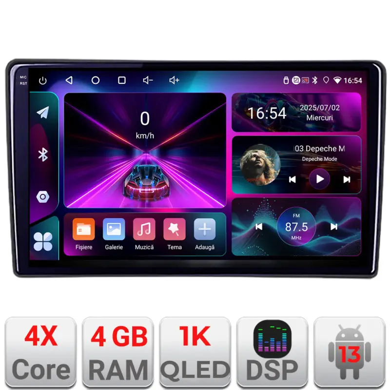 Navigație Toyota Auris 2007-2013 Android 4GB+64GB, ecran InCell 1K Preț mic