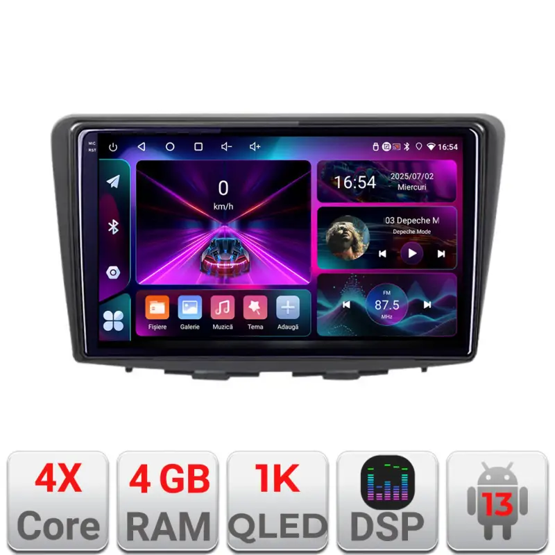 Plată sigură Navigație Suzuki Baleno cu Android, 4GB RAM, 64GB, ecran InCell 1K