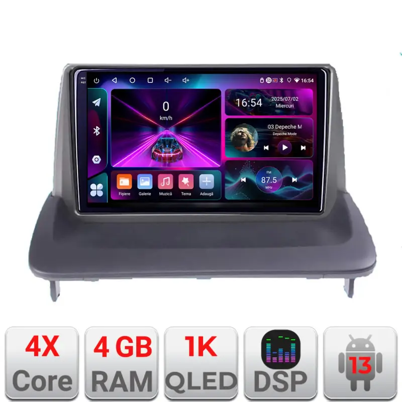 Navigație Android Volvo C30 S40 V50 C70 4GB+64GB ecran 1K InCell Cel mai vândut