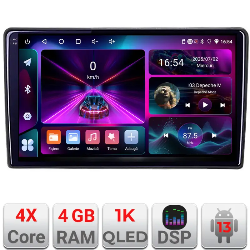 Navigație Android Kia Ceed 2010-2012, 4GB RAM, 64GB, ecran InCell 1K Ofertă specială