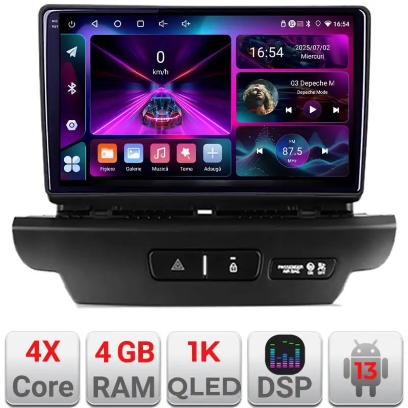 Navigatie Android Kia Ceed 2018-2020, 4GB RAM, 64GB, ecran 1K InCell Popular