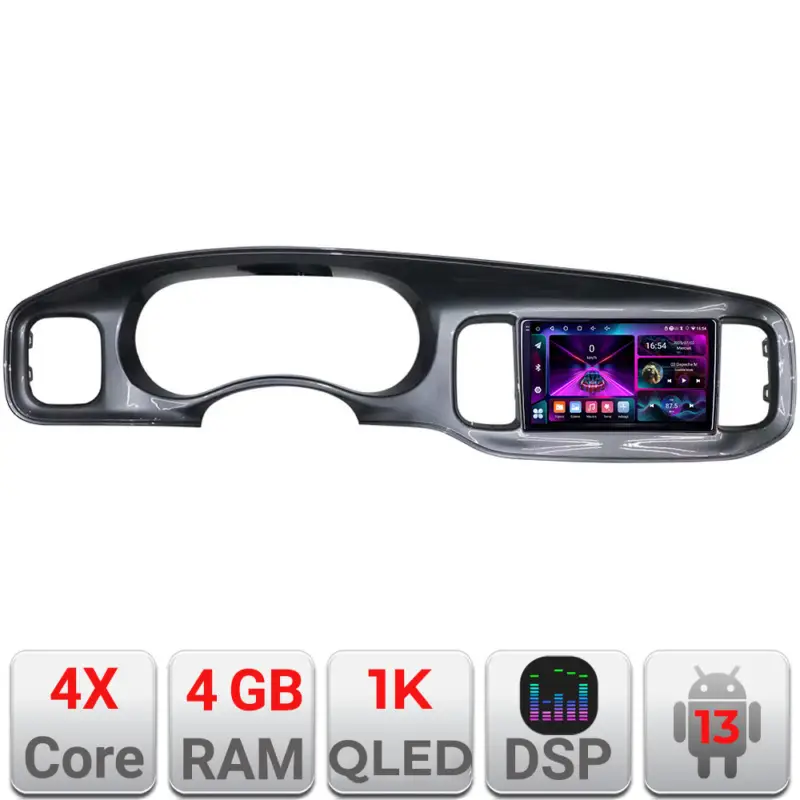 Navigatie Android Dodge Charger 2011-2014, ecran 1K InCell, 4GB+64GB Chilipir