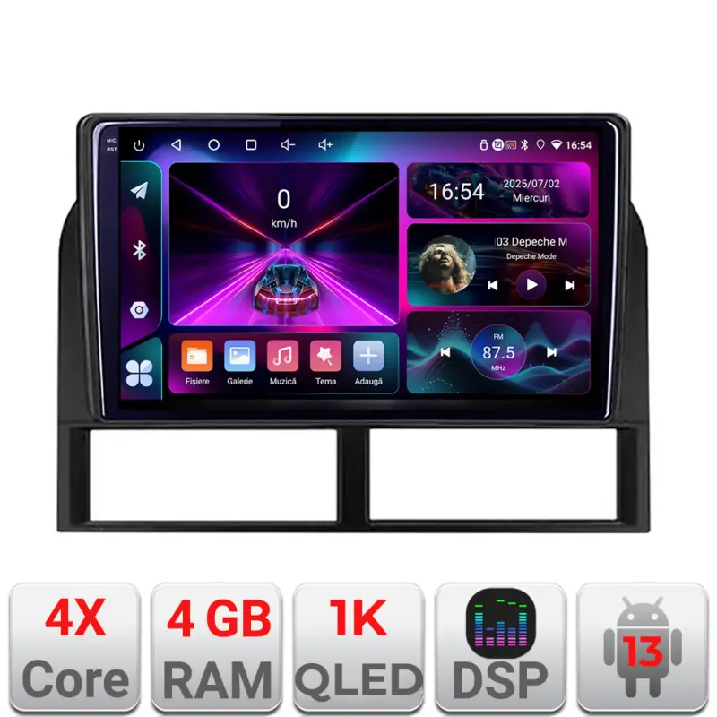 Ofertă de sezon Navigatie Android Jeep Grand Cherokee 1999-2004, 4GB RAM, 64GB, InCell 1K