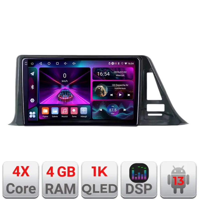 Ofertă de sezon Navigatie Toyota CH-R 4GB RAM 64GB Android 13 cu ecran InCell 1K