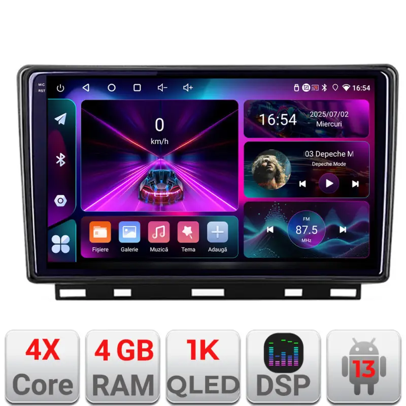 Navigație Android Renault Clio 5, 4GB RAM, 64GB, ecran InCell 1K Super ofertă
