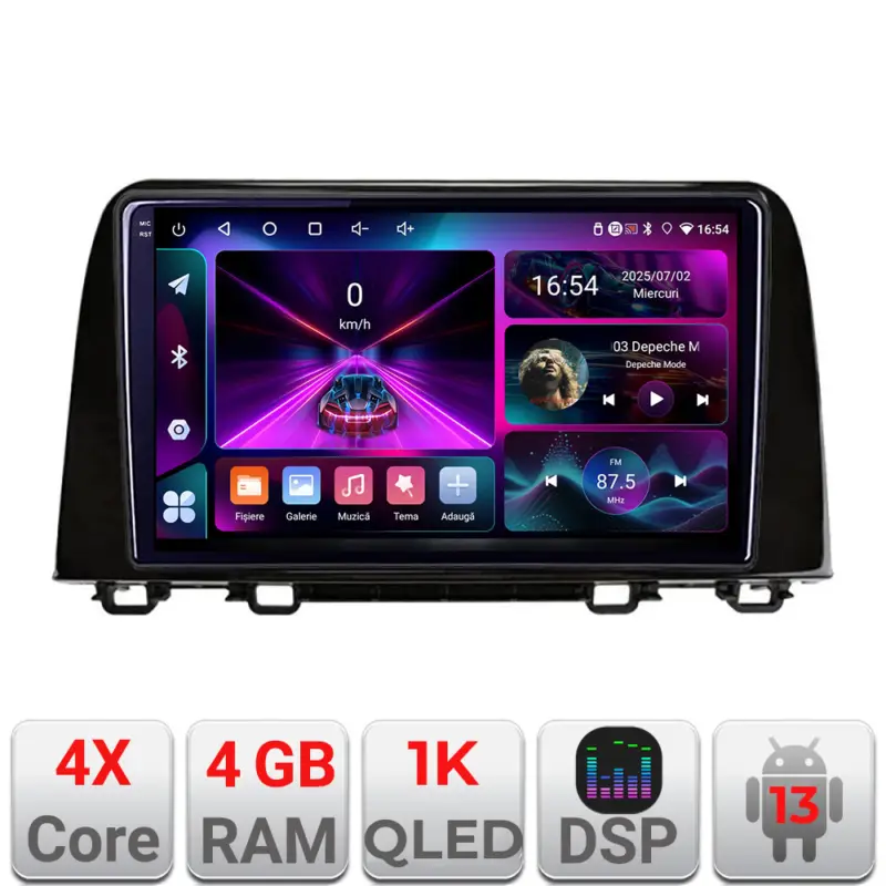 Navigatie Honda CR-V 2016-2022 Android 4GB RAM 64GB, ecran InCell 1K Retur ușor