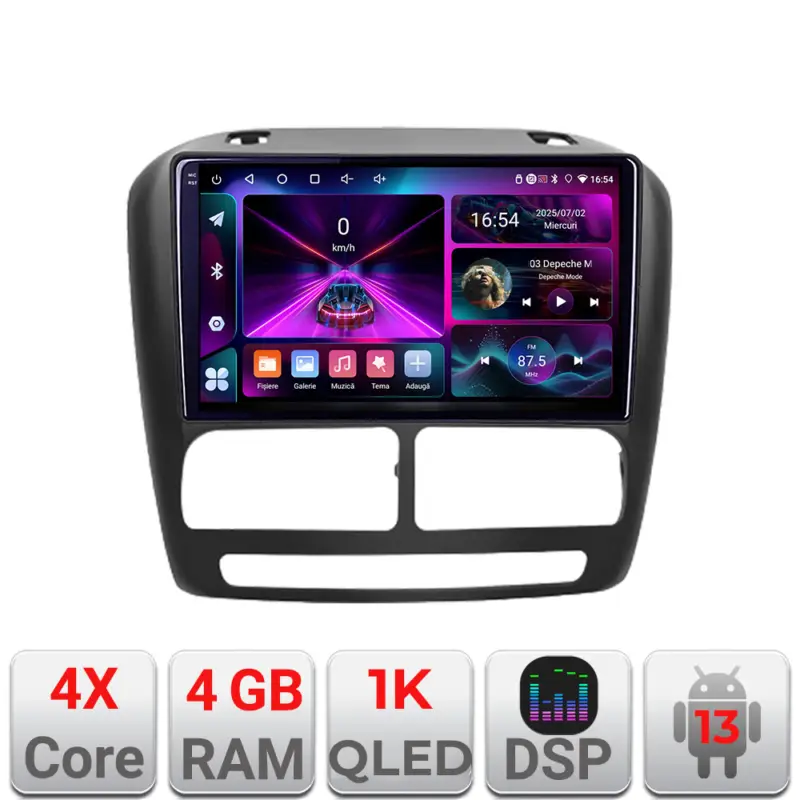 Navigatie Android Fiat Doblo 2010-2017 si Opel Combo 2010-2017, 4GB+64GB Cumpără acum