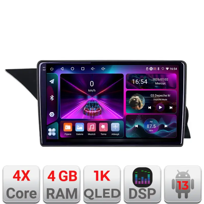 Retur gratuit Navigatie Android Mercedes GLK X204 NTG4 2008-2012, 4GB+32GB, ecran 1K