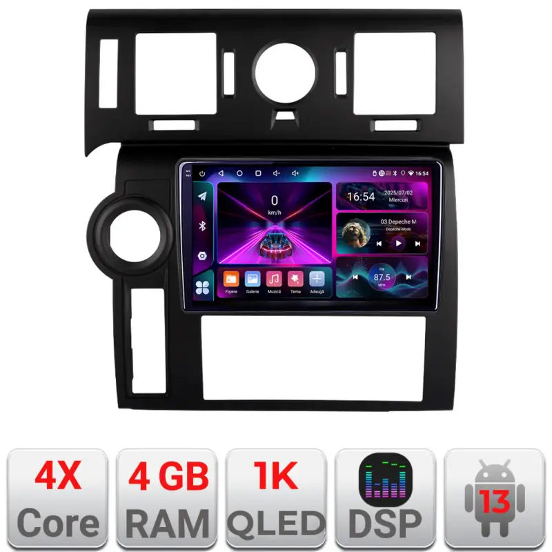 Cumpără acum Navigatie Android Hummer H2 2002-2008, 4GB RAM, 64GB, ecran 1K