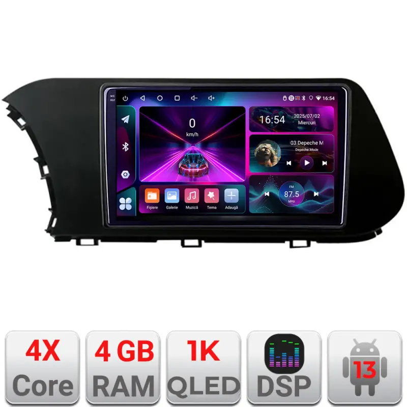 Livrare rapidă Navigatie Hyundai i20 2020+ Android 13, 4GB RAM, 64GB, ecran InCell 1K