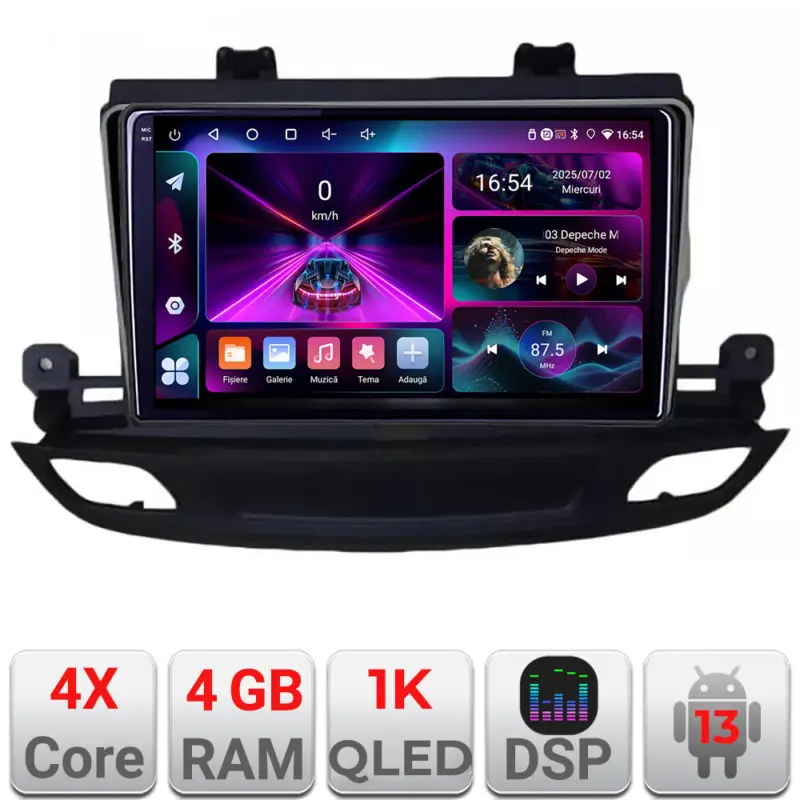 Navigatie Opel Insignia 2018+ cu Android, 4GB RAM, 64GB si ecran InCell 1K Preferatul clienților