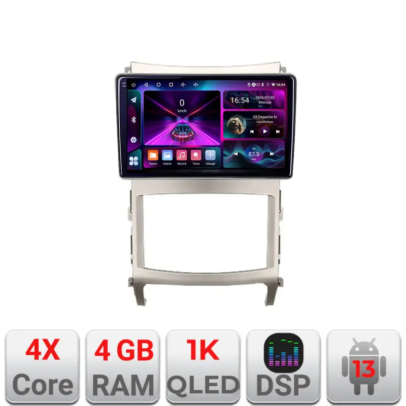 Livrare expres Navigatie Android Hyundai IX55 4GB RAM 64GB GPS Internet ecran 1K