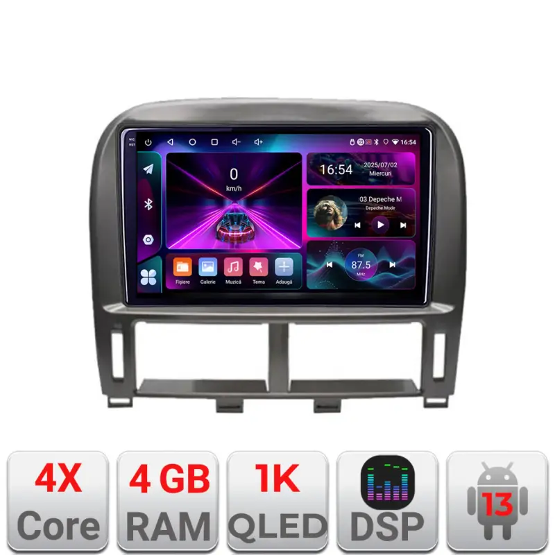 Navigație Android Lexus LS 1999-2006, 4GB RAM, 64GB, ecran InCell 1K Reduceri